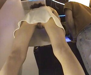 Kính roi sexx vu to xanh, tóc di chuyển, shit shnegya trong ngôi nhà của mình